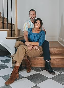 FloorPops x Chris Loves Julia 12-in by 12-in Bonneville Grey & White Marble Peel & Stick Floor Ti... | Amazon (US)