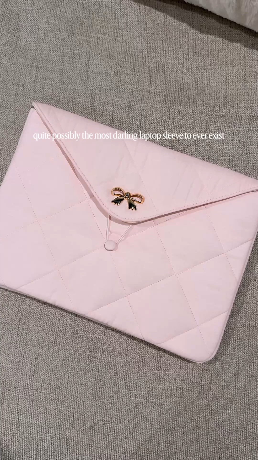 The cutest laptop sleeve for all the feminine style girlies who want a touch of cutesy and whimsy in their work day. Bringing this with me on my work trip tomorrow!

#LTKOver40 #LTKWorkwear #LTKdayinmylife