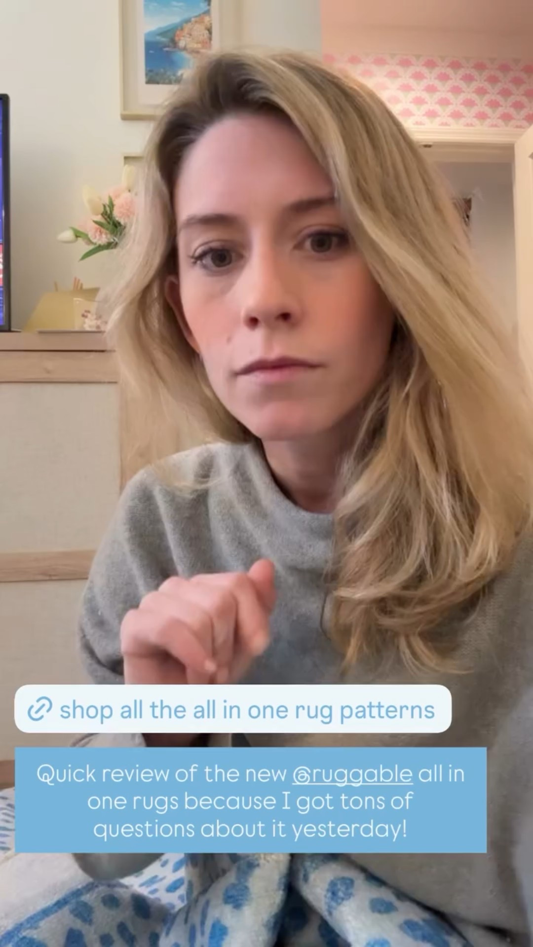 Quick review of the new @ruggable all in one rugs because I got tons of questions about it yesterday!