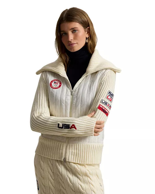 Team USA Hybrid Wool Zip Sweater | Bloomingdale's (US)