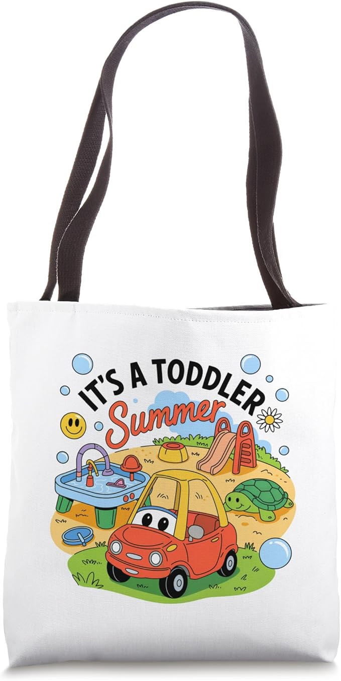 A Toddler Summer Touch Beach Fun for Kids Playtime Tote Bag | Amazon (US)