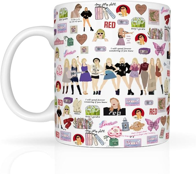 Singer’s Merchandise Music Fans Mug Singer Album Inspired Gift Music Lover Gift Birthday Christ... | Amazon (US)