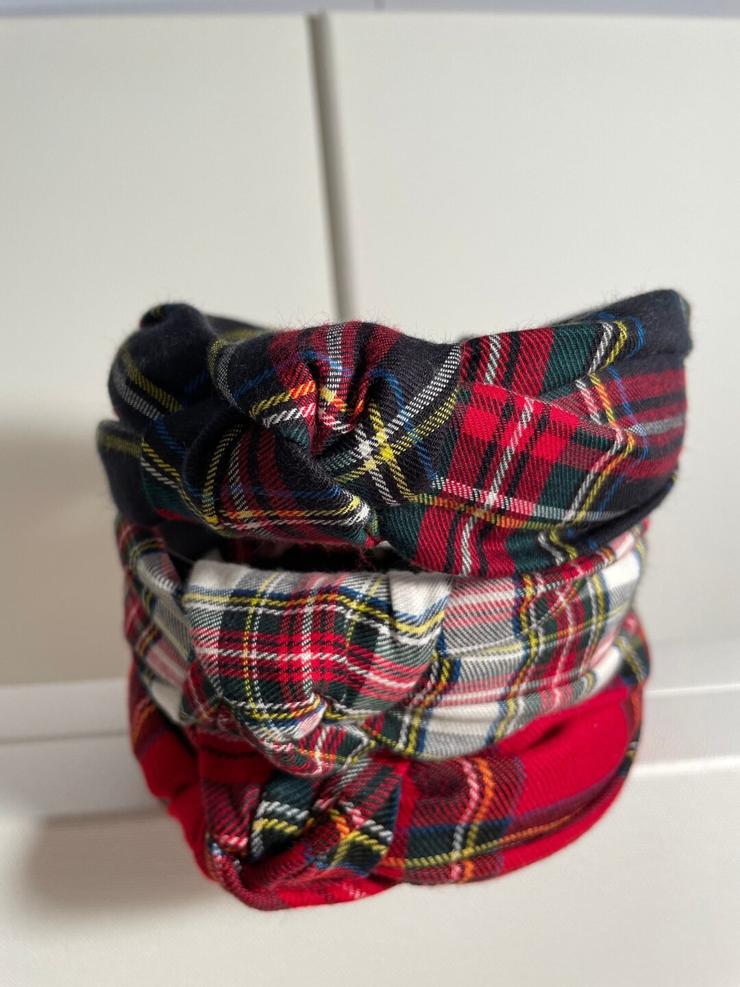 Tartan Plaid Knotted Headband Headbands for Women Plaid - Etsy | Etsy (US)