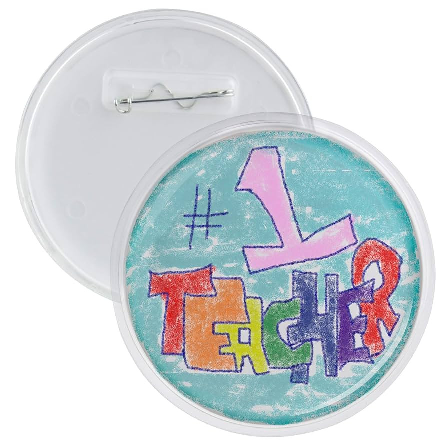 3" DIY Snap Together Pin Back Buttons - 12 Pack | Amazon (US)