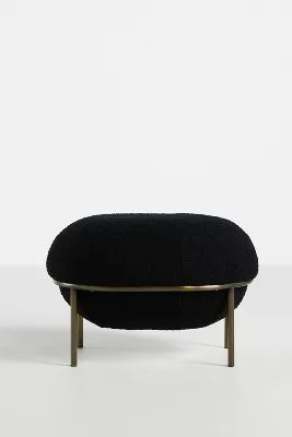 Bouclé Frida Ottoman | Anthropologie (US)