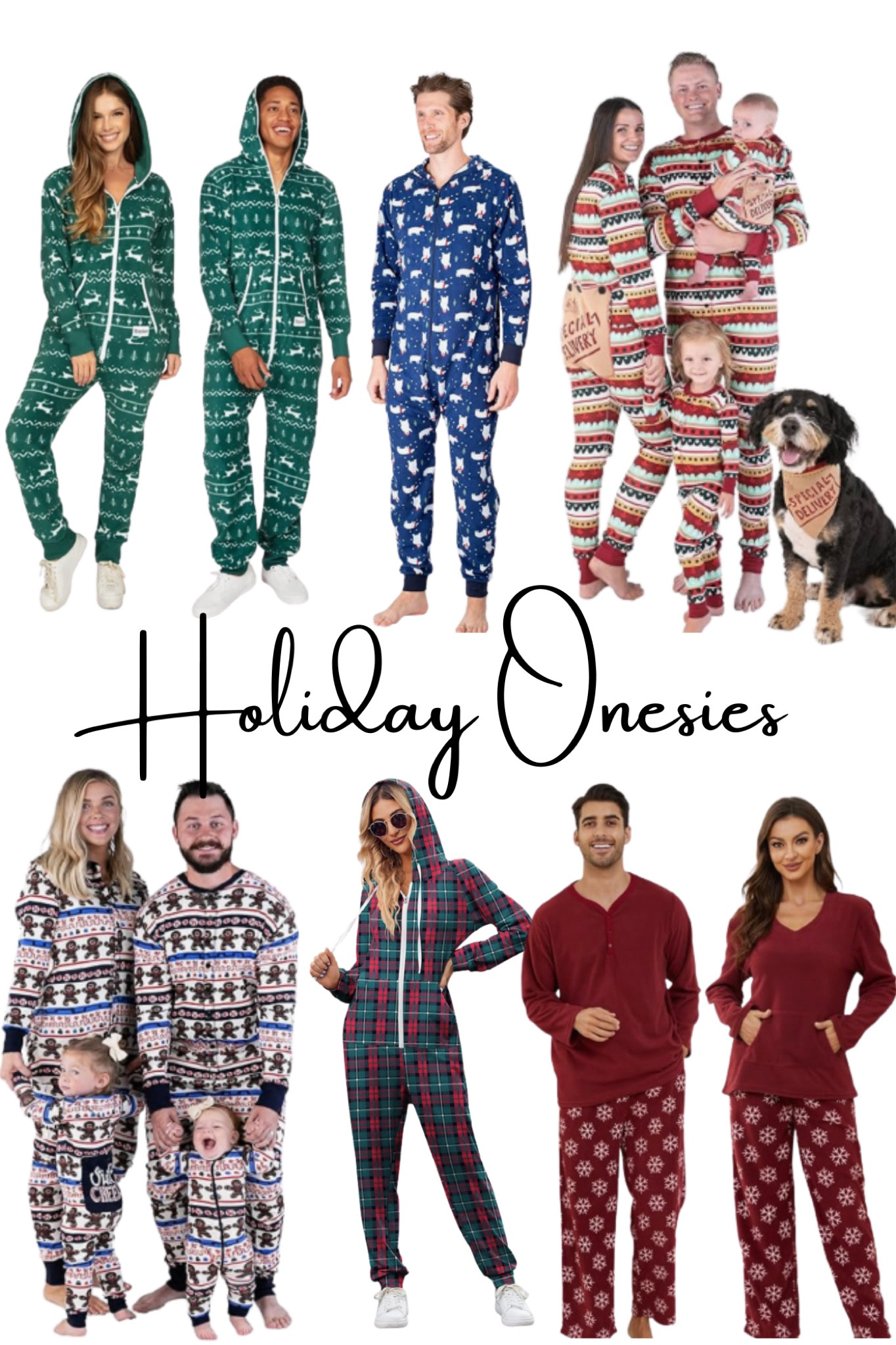 I just love a festive holiday onesie 😍 Especially when you can match with the fam! 

#LTKGiftGuide #LTKHoliday #LTKfamily