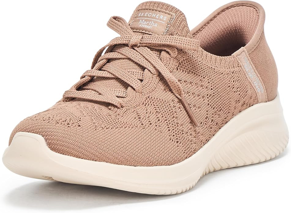 Skechers Women's Martha Stewart Ultra Flex 3.0-Back on Track Hands Free Slip-ins Sneaker | Amazon (US)