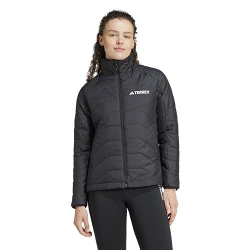 adidas Women's Terrex Multi Synthetic Insulated Hiking Jacket, Black, XX-Large | Amazon (US)