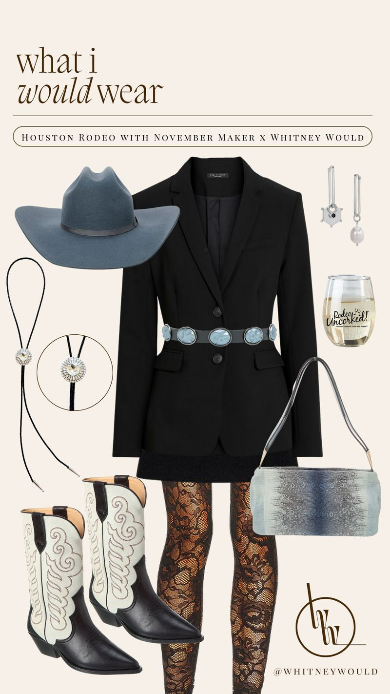 What I would wear to a country music concert or rodeo - bolo tie is by November Maker 

 #LTKFestival #LTKStyleTip #LTKShoeCrush