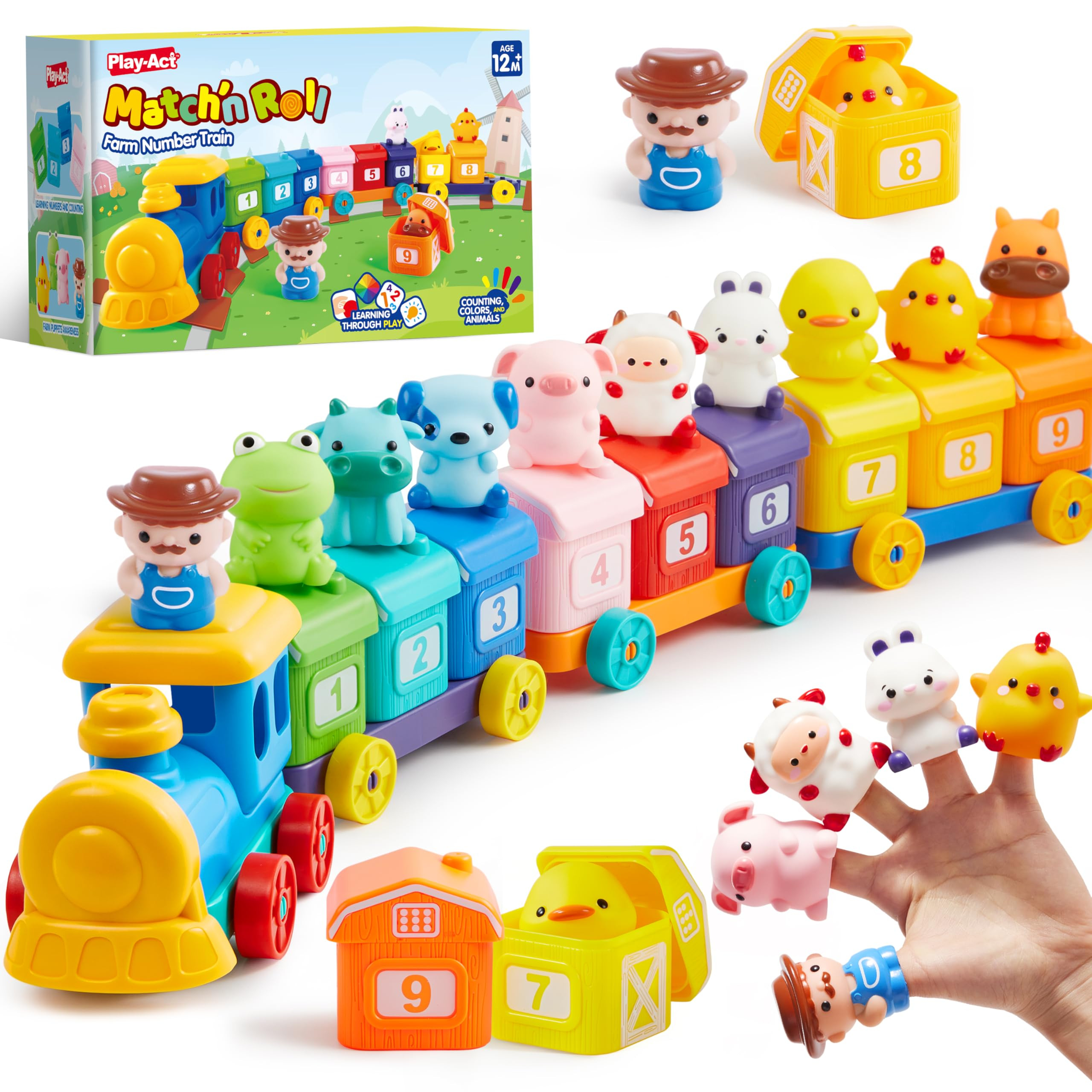 Juguete de aprendizaje para niños pequeños de 1, 2 y 3 años, contar, combinar y clasificar el ... | Amazon (US)
