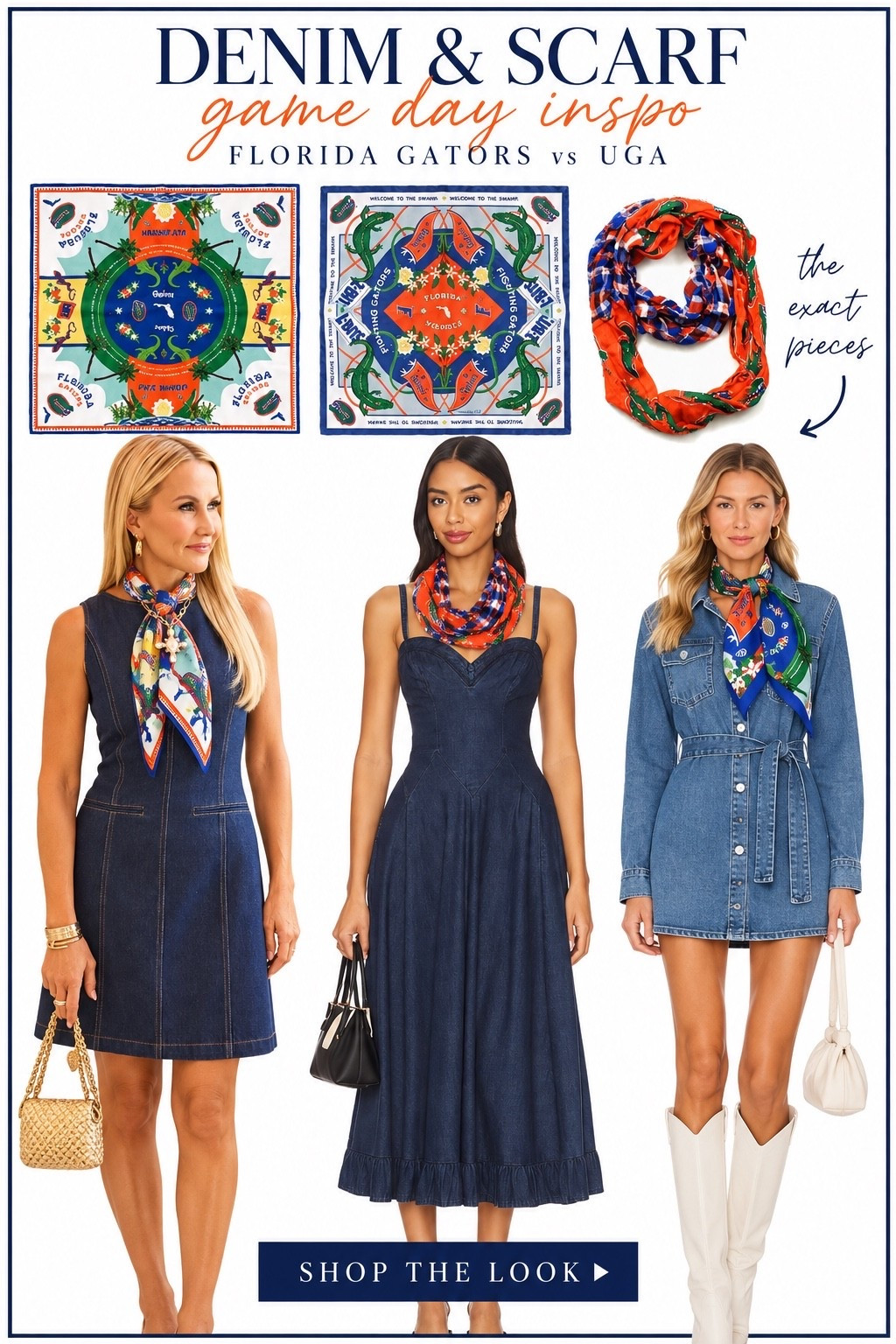 College Gameday Saturdays are my fav! Here’s some fun Fl Gator outfit inspo