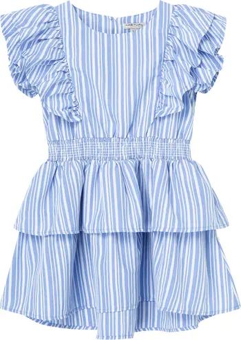 Habitual Kids Tiered Stripe Dress | Nordstrom