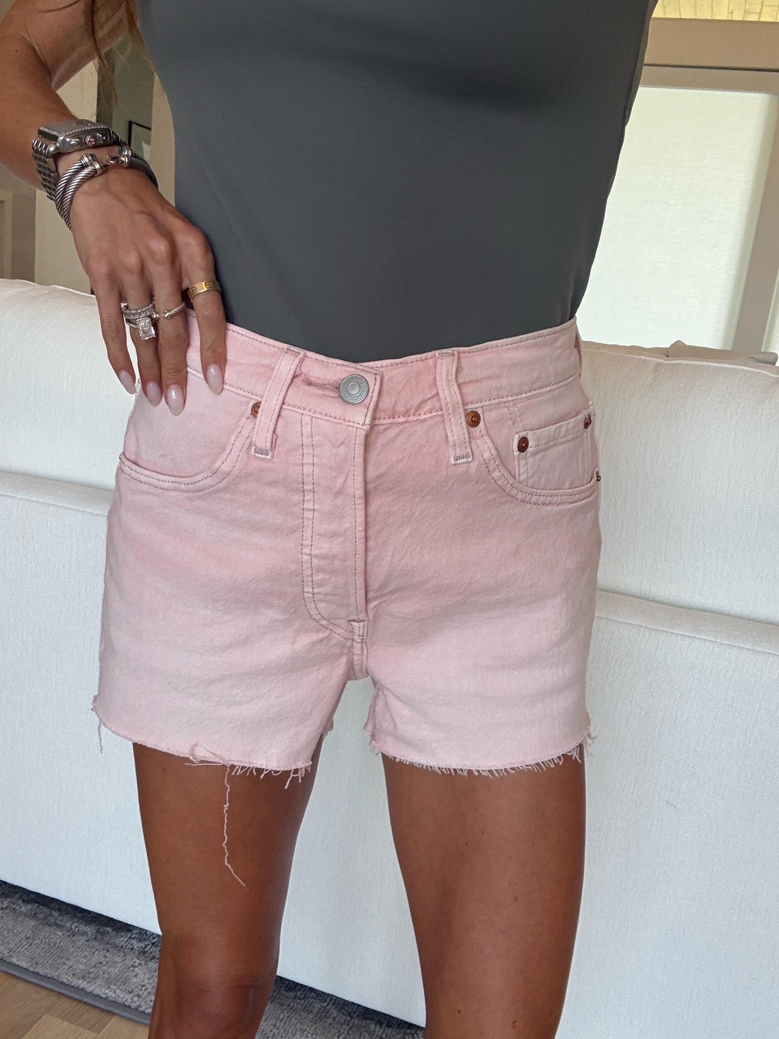 Pink denim shorts you have to get and they’re in sale! Size 23

#LTKPetite #LTKSaleAlert