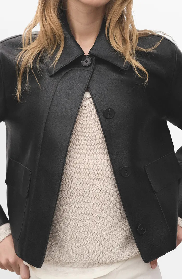 Sabina Faux Leather Jacket | Nordstrom