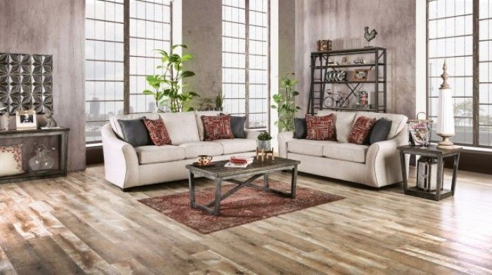 Jarrow Ivory Living Room Set | 1stopbedrooms