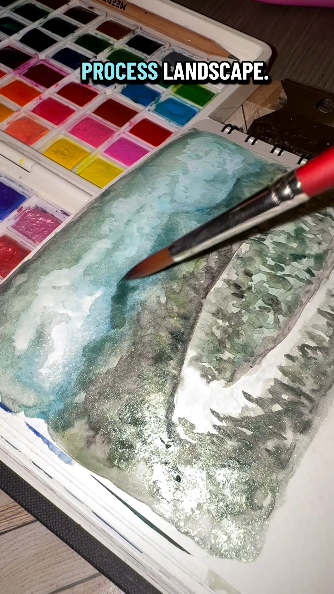 Painting with watercolor has a learning curve that will humble even the most confident hyper-fixation hobbies or art student. Through lifting and layering you really have to learn to trust the process, and sometimes when you do it still is ✨practice ✨ #watercolor #paintingprocess #selftaught #howtowatercolor #learningcurve #trusttheprocess

#LTKvlog #LTKstorytime #LTKHome