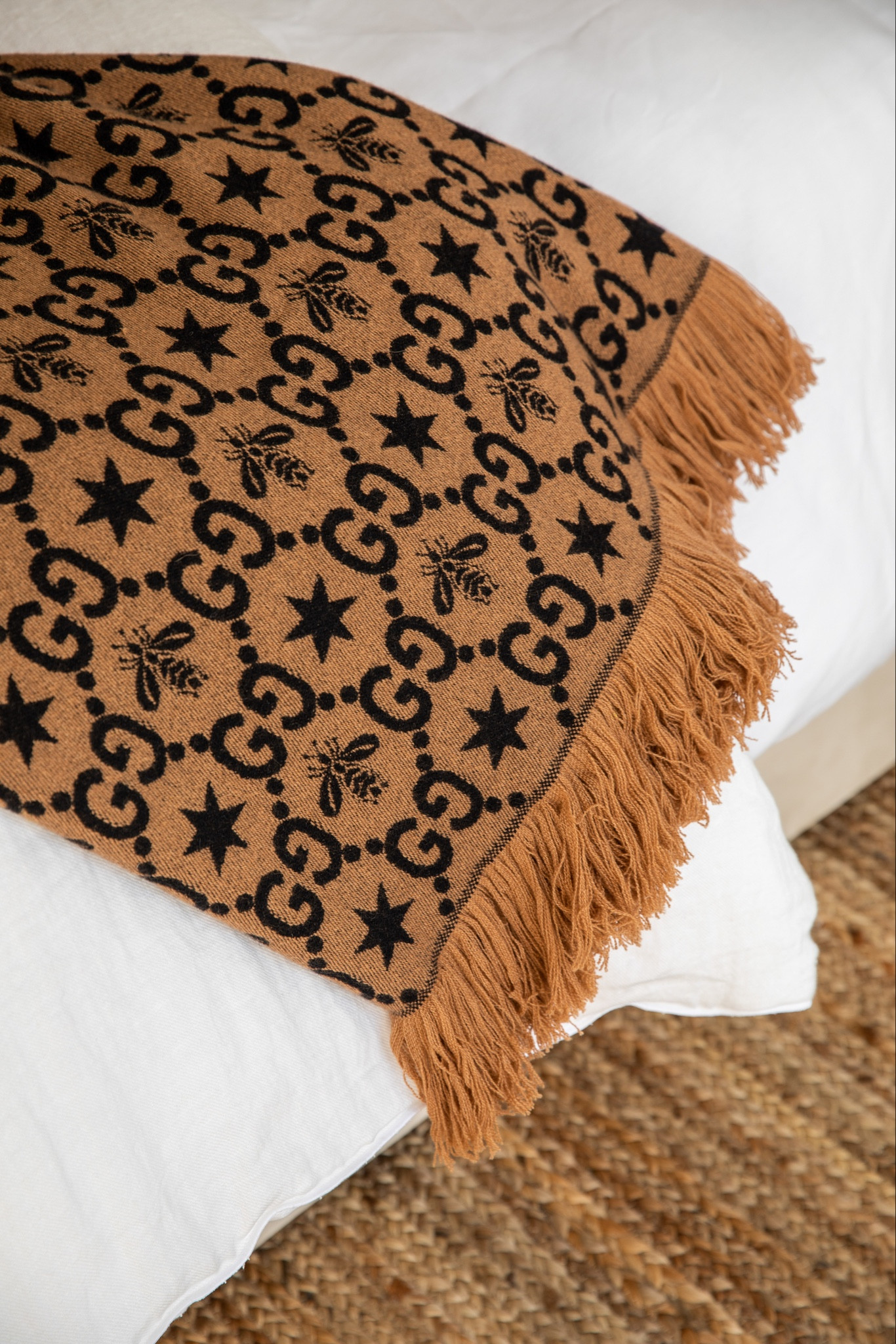 This Gucci throw blanket is such a statement! 

#LTKhome #LTKGiftGuide #LTKover40