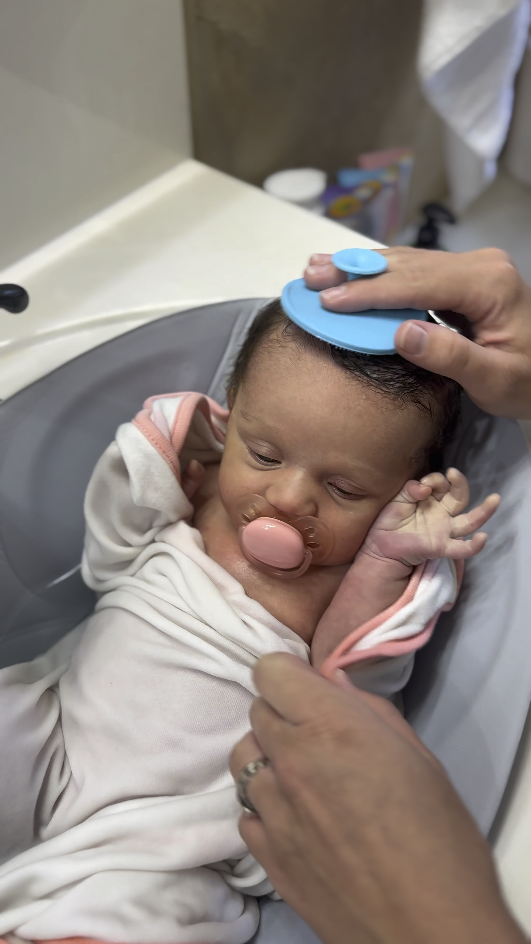 Baby bath necessities for a newborn to keep them warm and comfortable! 

#LTKhome #LTKbaby #LTKfamily