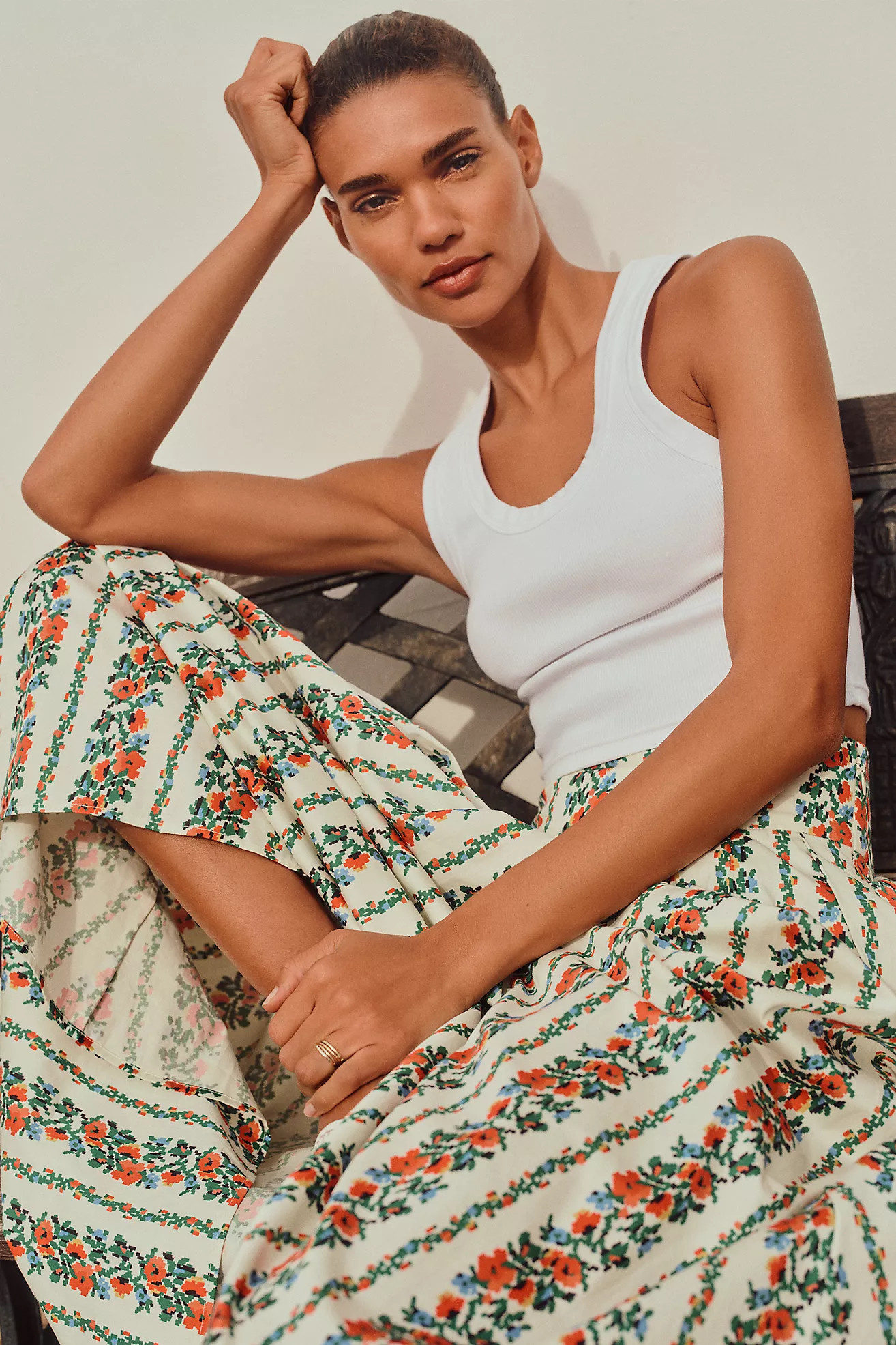 LSPACE Ash Crop Tank | Anthropologie (US)