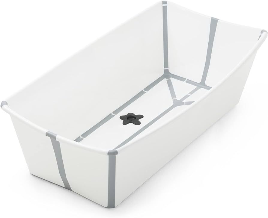 Stokke Flexi Bath X-Large, White - Spacious Foldable Baby Bathtub - Lightweight & Easy to Store -... | Amazon (US)
