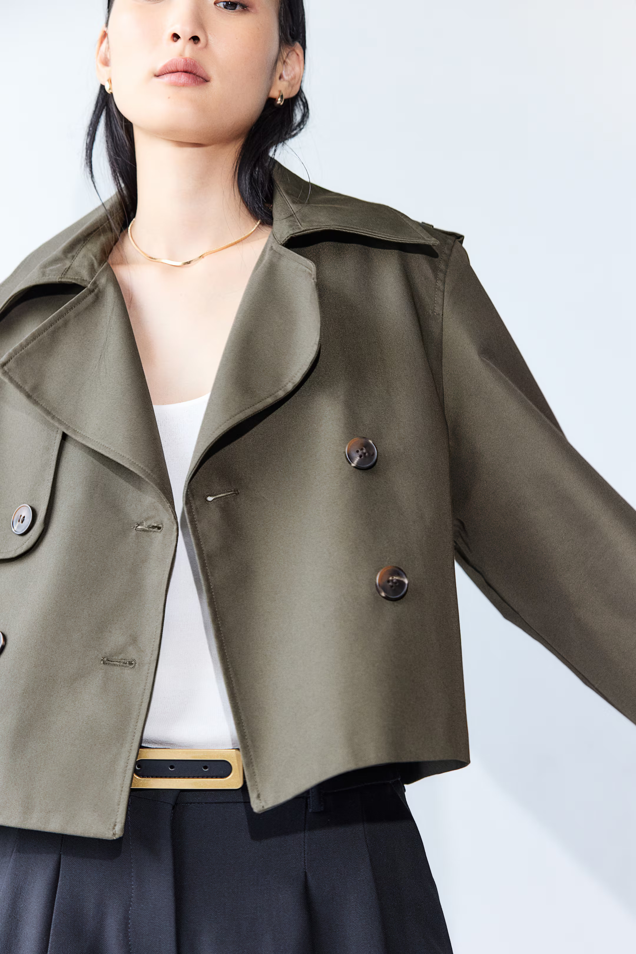 Trench-look jacket | H&M (UK, MY, IN, SG, PH, TW, HK)