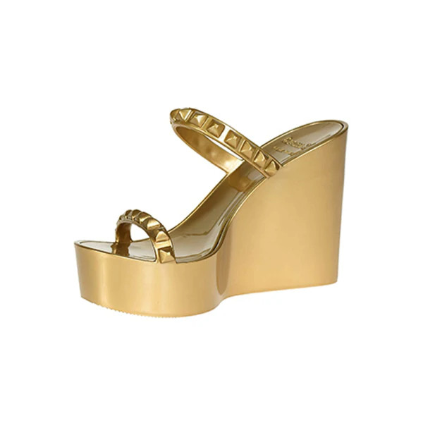 Tonino Wedge - Metallic Jelly | Carmen Sol
