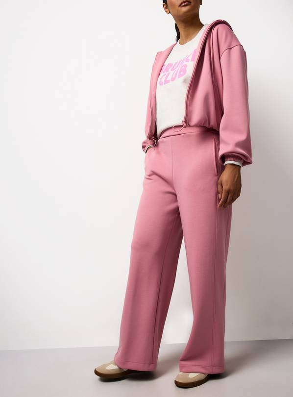 Dusky Pink Wide Leg Co-ord Trousers XL | Tu Clothing