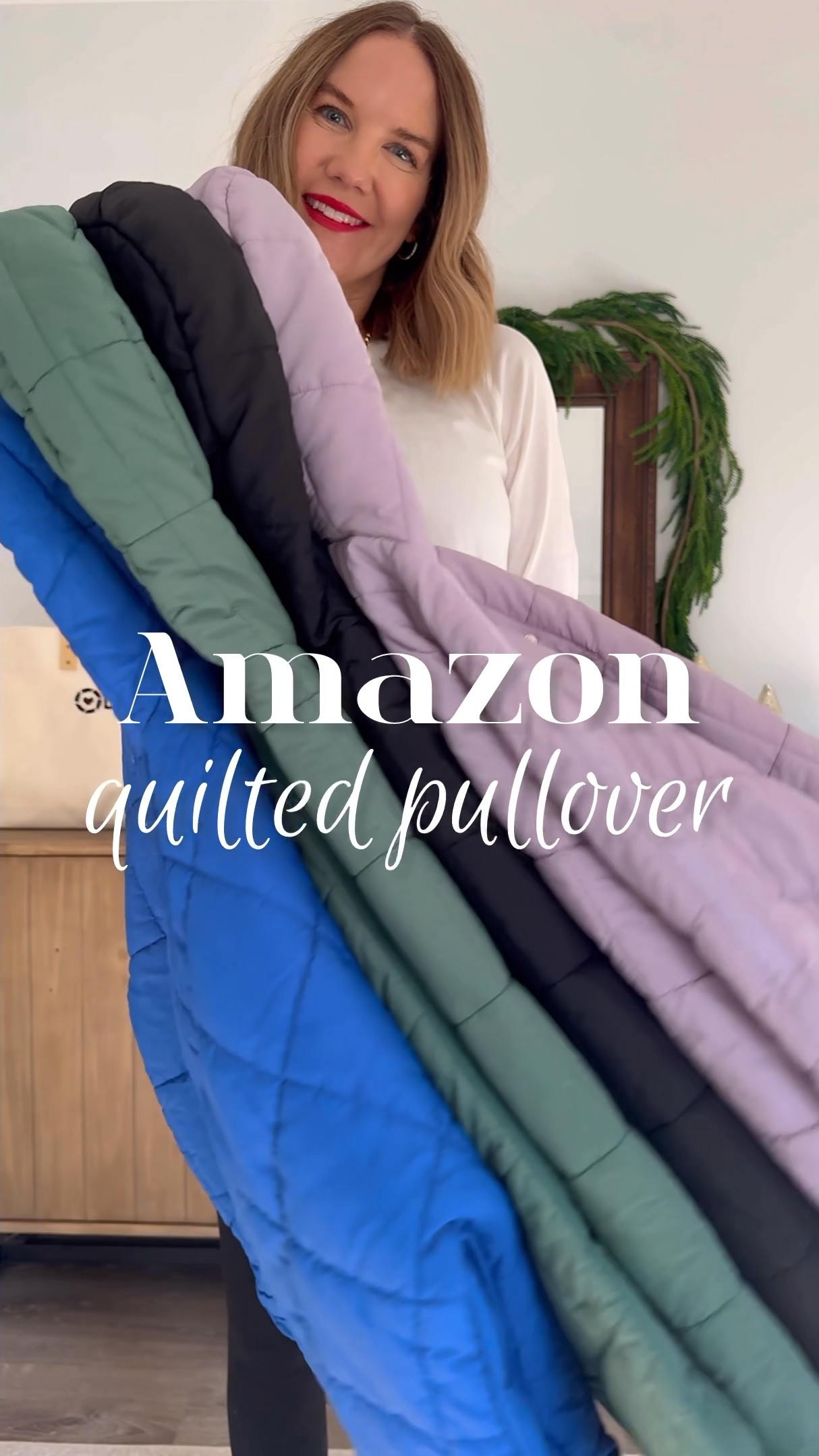 I’m so dang excited about this look for less! It’s the perfect statement layer and comes in so many colors! AND it’s on cyber deal! I sized up one. My tunic is also a look for less and on sale (I sized down) and these leggings - you guys they have NO FRONT SEAM!! Total game changer and you’re going to want ever color🫶🏼👏🏼

Amazon outfit, athleisure style, travel outfit, cyber fashion deals, quilted pullover, quilted jacket, easy everyday outfit, mom outfit, mom style, how to style, comfy outfit idea, long sleeve tunic, neutral sneakers, Amazon must haves 2024, neutral style, timeless style, colorful style 

#LTKGiftGuide #LTKStyleTip #LTKSaleAlert