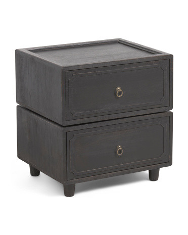 19x15.75x20.25 aivery solid wood nightstand | TJ Maxx
