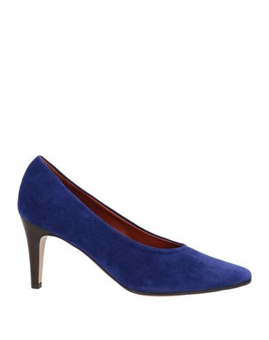 Michel Vivien Woman Pumps Bright blue Size 10 Leather | YOOX (US)