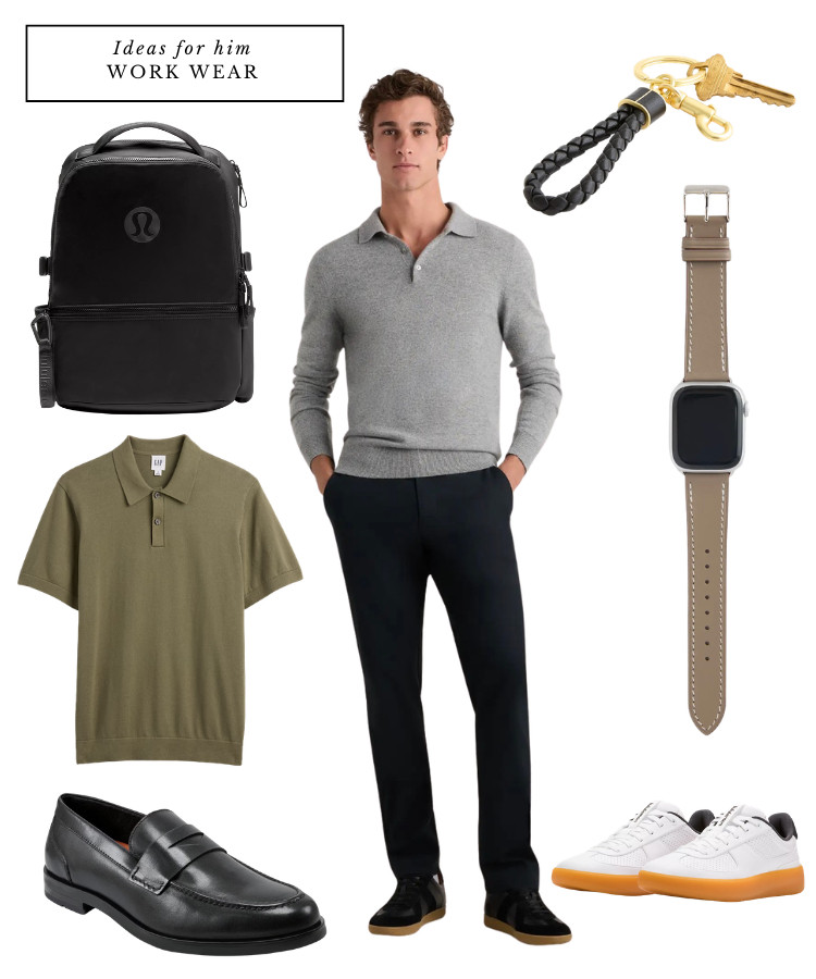 Fathers Day gift guide, Father's Day gift ideas, gift ideas for him, gifts for dad, men's wear, work outfits, business casual work wear for him, casual office, office clothes for men

#LTKworkwear #LTKover50style #LTKmens