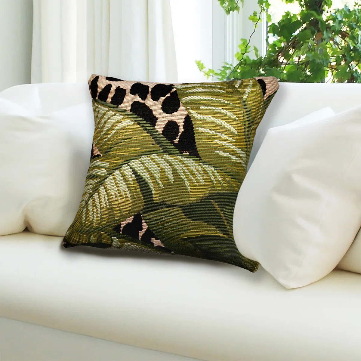 Marina Safari Outdoor Pillow Cover & Insert | Wayfair North America
