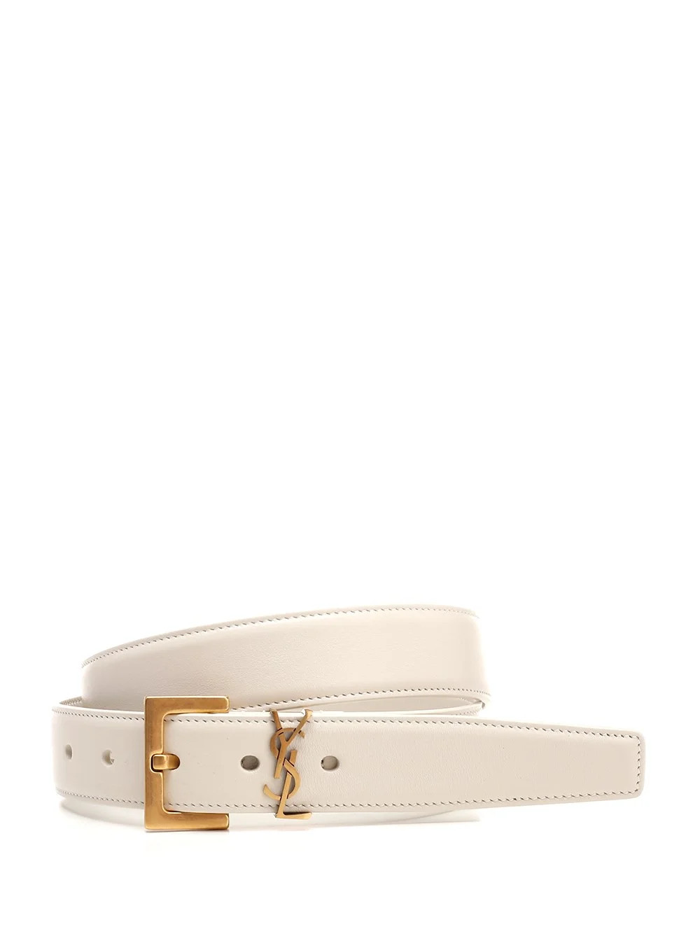 Saint Laurent Monogram Buckled Belt | Cettire Global