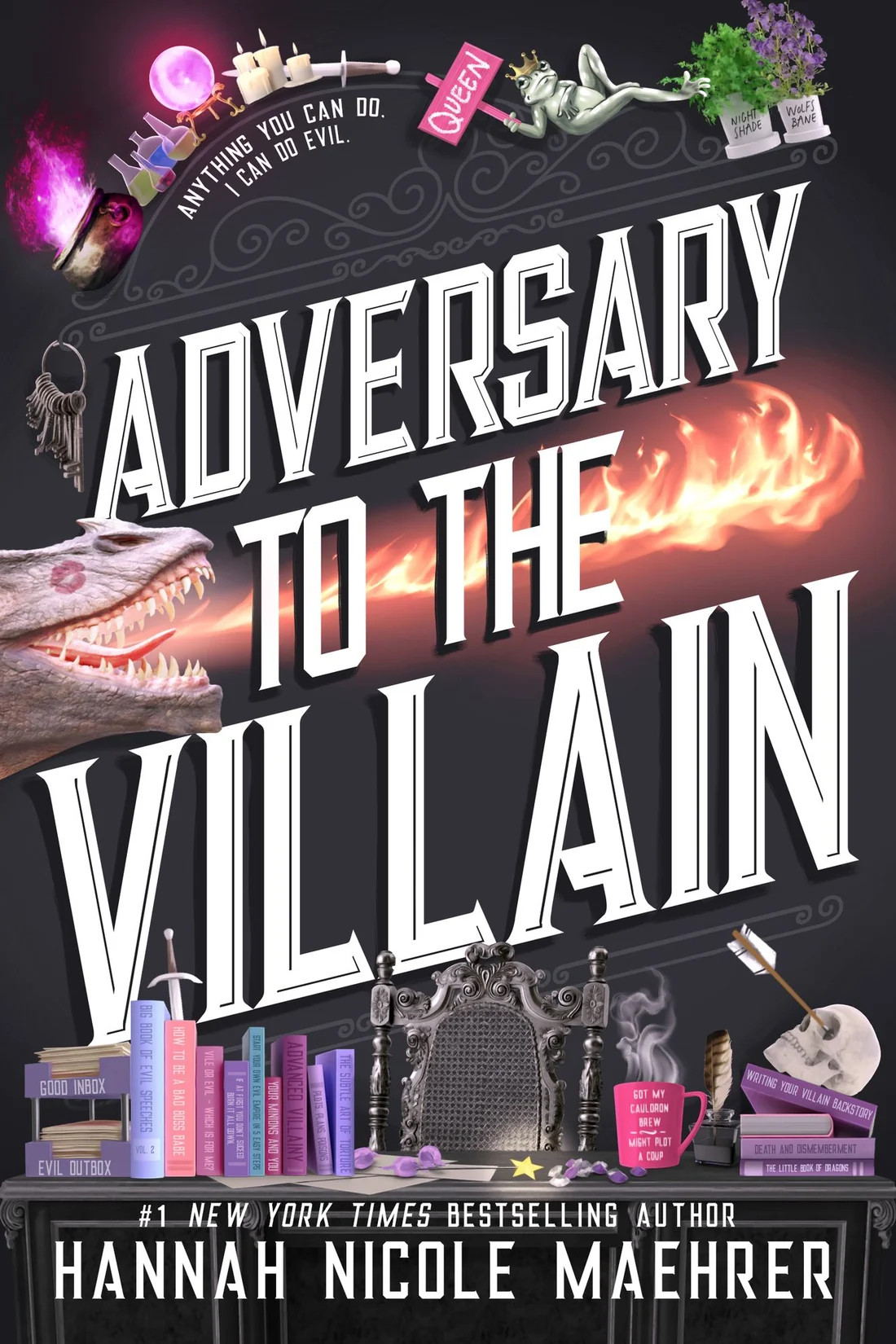Adversary to the Villain (B&N Exclusive Edition) (Assistant and the Villain #4)By Hannah Nicole M... | Barnes & Noble