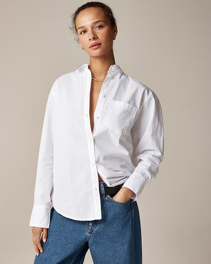 Garçon classic shirt in cotton poplin | J. Crew US