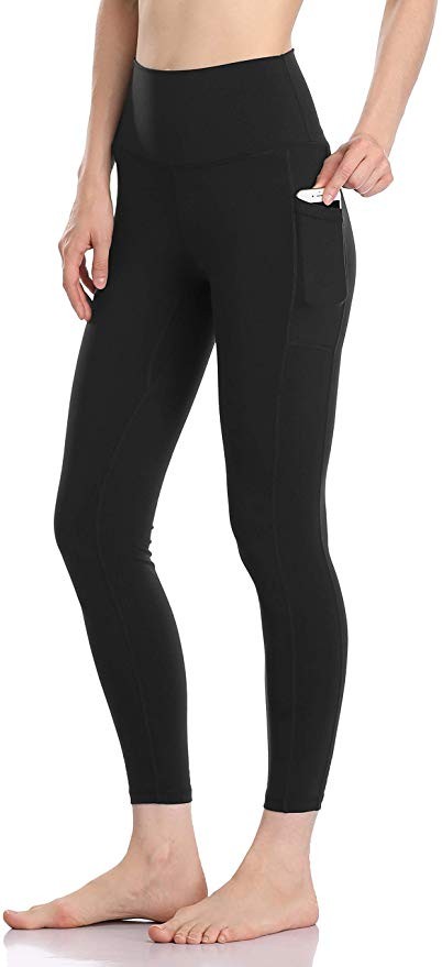 Colorfulkoala Women's High Waisted Yoga Pants 7/8 Length Leggings with Pockets | Amazon (US)