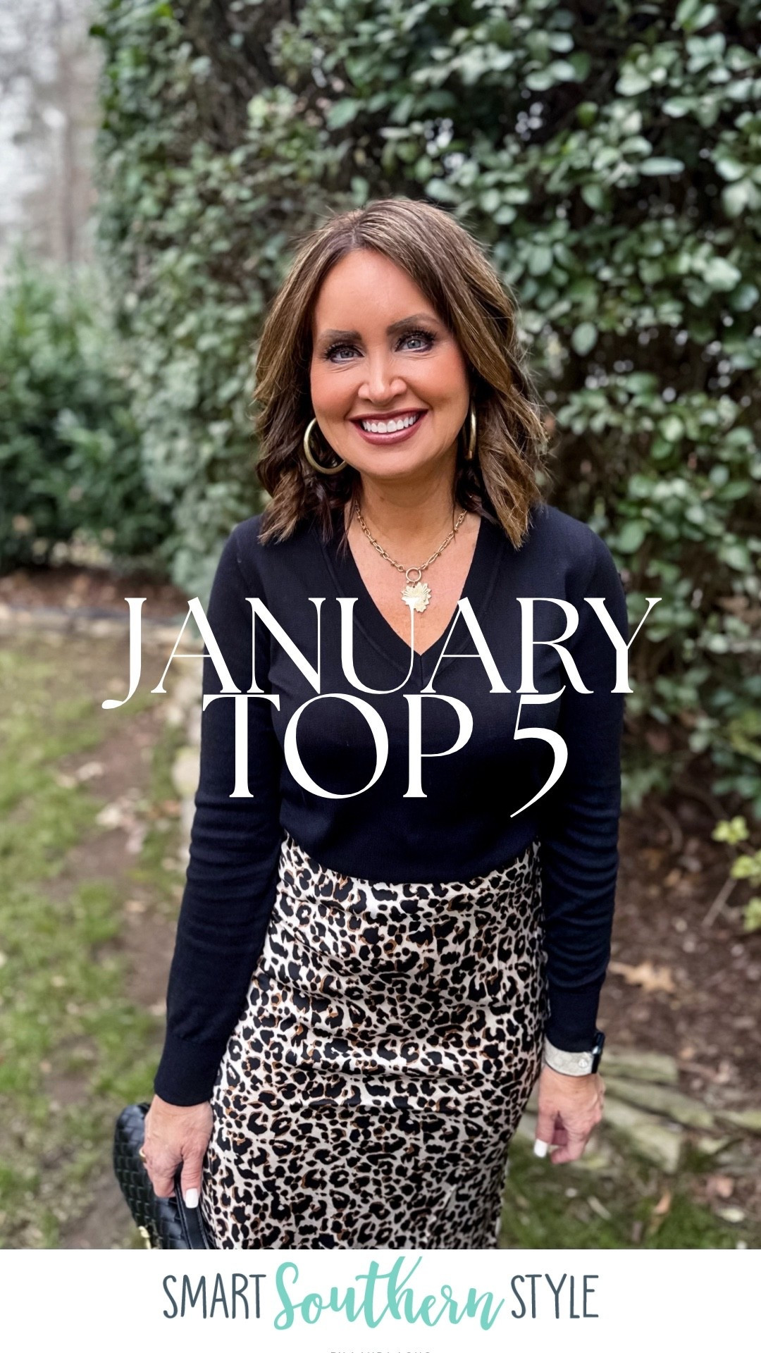 January top 5 best sellers

1. $29 cashmere blend sweater - true to size but size up if in between sizes 
2. Wide leg pants (look Iike Collette pants from Anthropologie but under $30) - run big, size down!
3. Walmart PJs - true to size 
4. Silk leopard print midi skirt - true to size 
5. Amazon set - runs generous, size down if in between 

I also linked the other items I’m wearing in this reel. Use code LAURA to save on my jewelry from Erin McDermott 

#LTKWorkwear #LTKOver40 #LTKootd