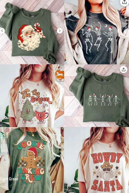 Women’s Christmas T-shirts | Christmas Crewnecks | Retro Santa Shirts | Vintage Christmas Shirts | Cookie Baking Crew Shirts | Howdy Santa | Tis The Season | Skeleton Christmas Shirts | Women Christmas Shirts 

#LTKCyberweek #LTKHoliday #LTKSeasonal