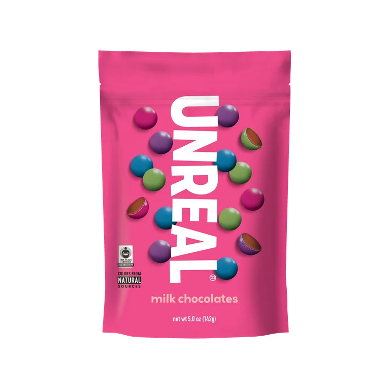 Unreal Candy Coated Milk Chocolate Gems, 6 oz | Walmart (US)