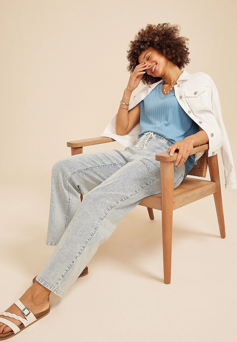 24/7 Berkley Texture Short Sleeve Tee | Maurices