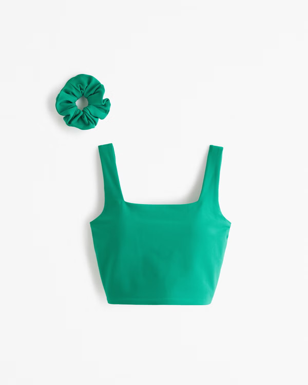 Women's YPB sculptLUX Squareneck Slim Tank | Women's Active | Abercrombie.com | Abercrombie & Fitch (US)