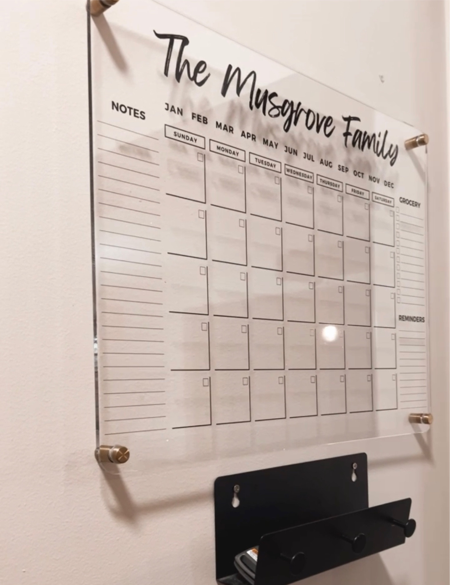 Order now for a personalized Christmas gift that comes in time! 

All my favorite options are here:
SIZE - 18x14
BACKGROUND COLOR - clear 
HARDWARE - gold
 FONT -  HW2
SIDES - notes/grocery/reminders


#LTKhome #LTKGiftGuide #LTKHoliday