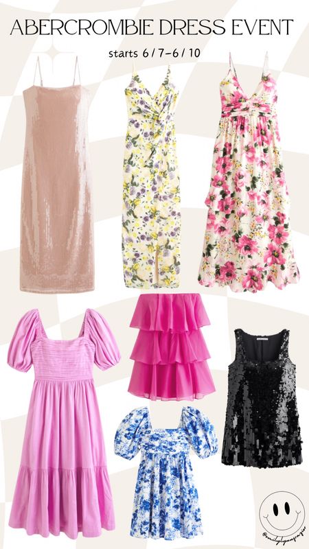 Abercrombie’s annual dress event is almost here! 

If your friends are having an event or getting married - these would be gorg!

#LTKStyleTip #LTKSeasonal #LTKSaleAlert