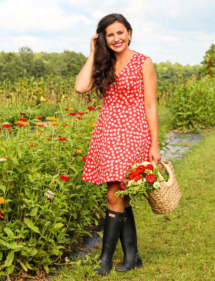 Love Circle Dress in Poppy | Draper James (US)