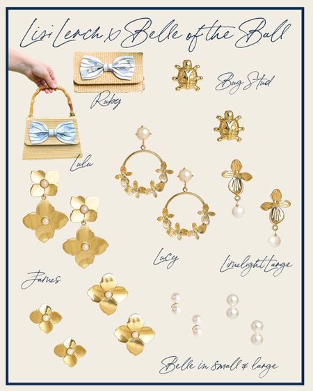 LISI LERCH X BELLE OF THE BALL is finally here! I’m so excited about this summer collection- hope you love everything as much as I do! 💙 #summeraccessories #jewelry #under50  

#LTKunder100 #LTKitbag #LTKunder50