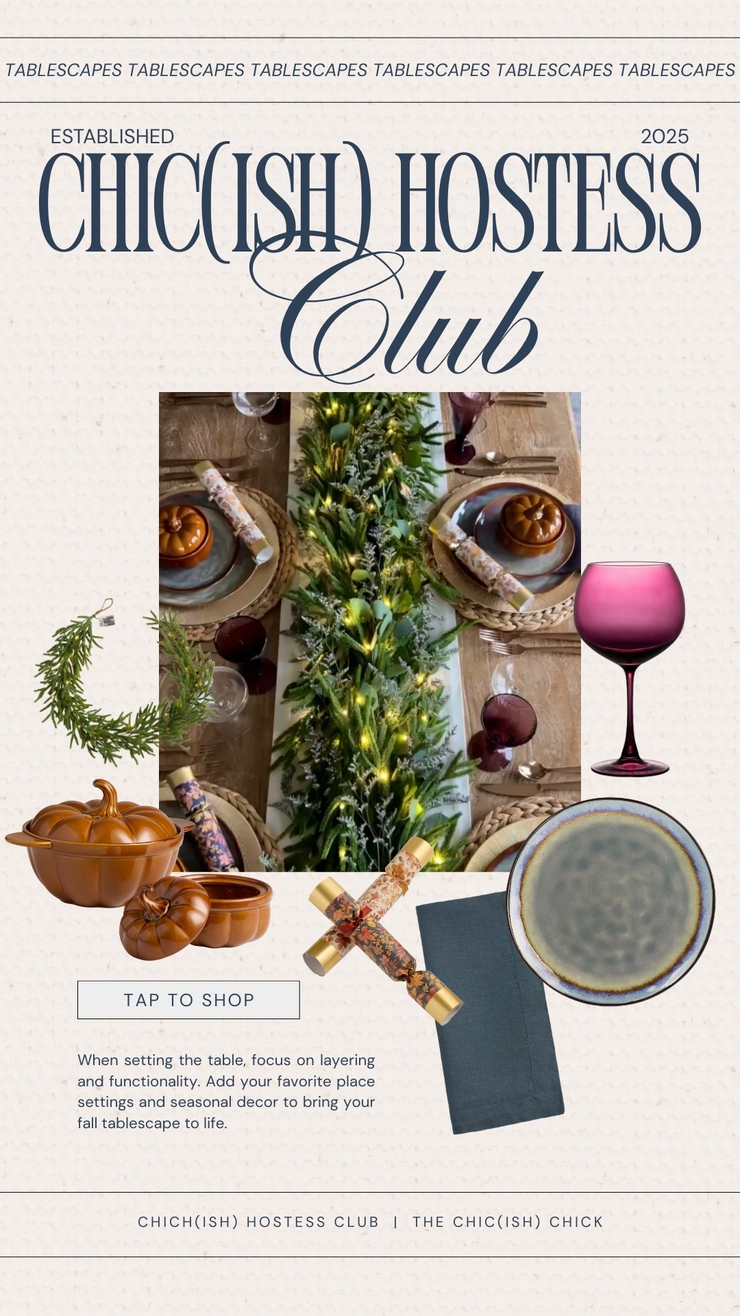 Every essentials you need from plates, garland, and glassware to host the perfect fall party!

#LTKHome #LTKParties #LTKStyleTip