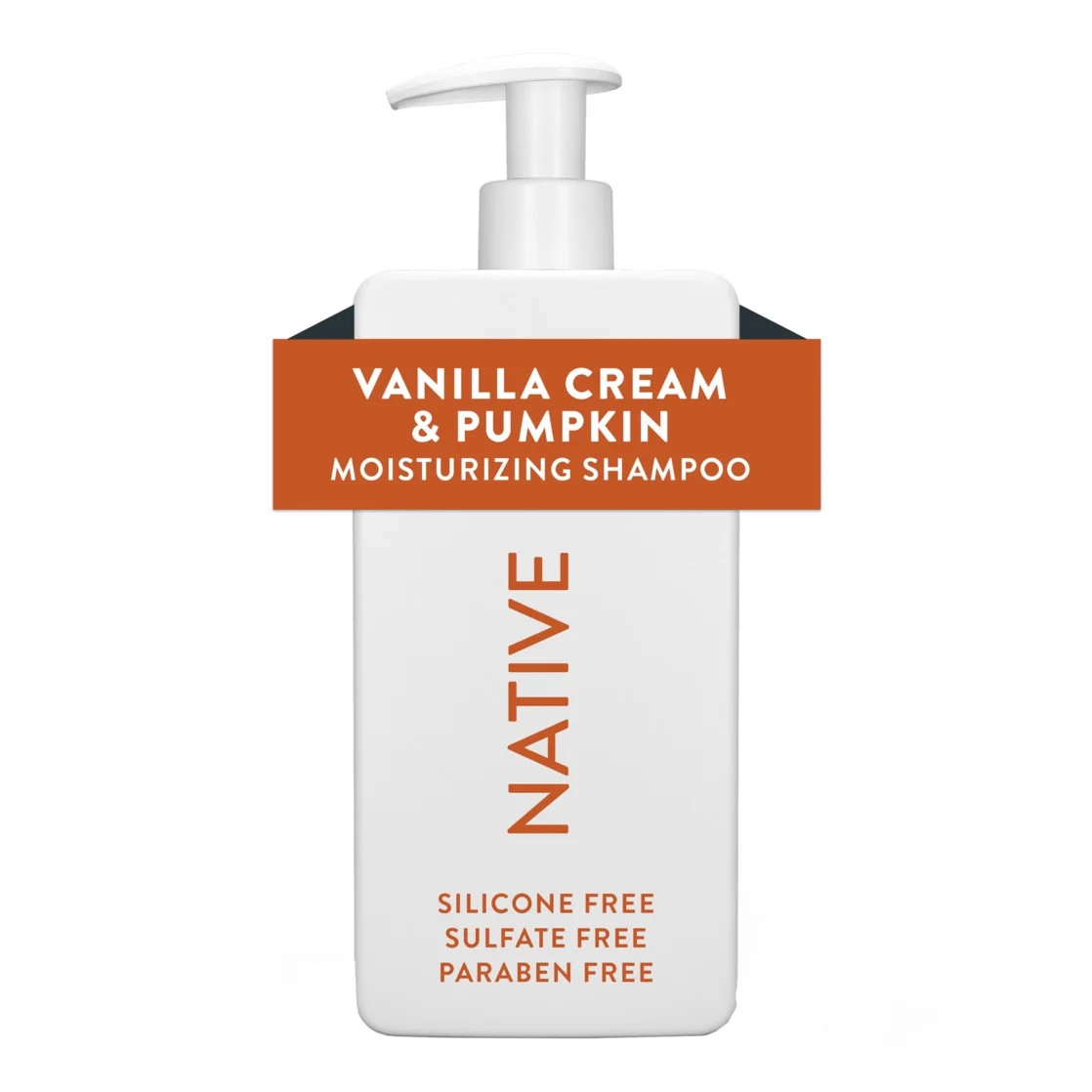 Native Limited Edition Moisturizing Shampoo, Vanilla Cream and Pumpkin, for Women and Men 16.5 oz | Walmart (US)