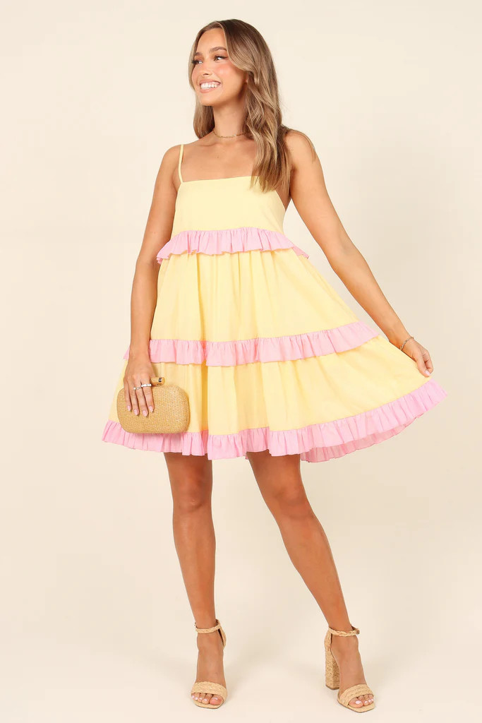 Avalynn Dress - Yellow | Petal & Pup (US)