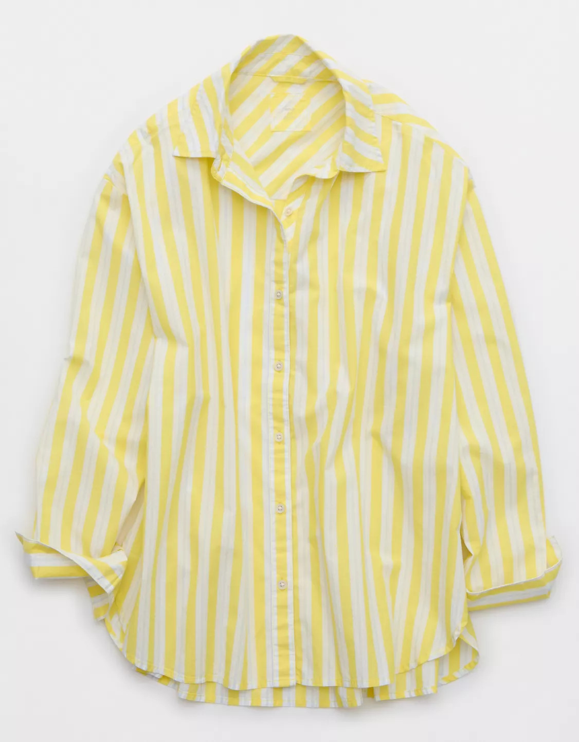 Aerie Good Day Cover Up Button Down Shirt | American Eagle Outfitters (US & CA)