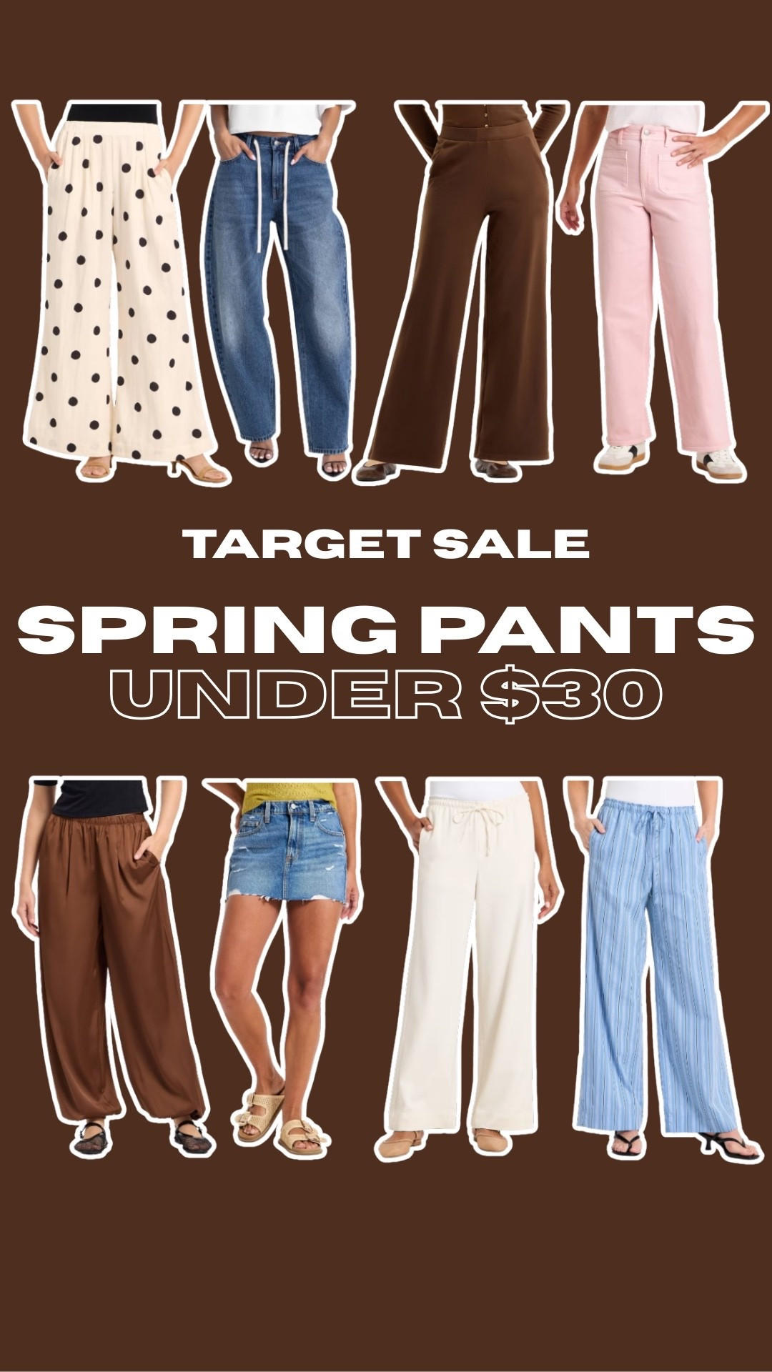 Target spring pants all on sale! 

Dressupbuttercup.com #dressupbuttercup #dederaad 

#LTKSaleAlert #LTKSeasonal